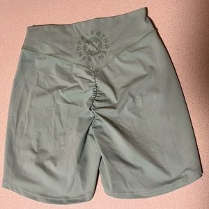 Kendra and Kathryn gym shark shorts